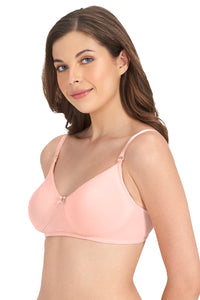 All Day Comfort Non-padded & Non-wired Bra - Impatiens-Pink thumbnail 3