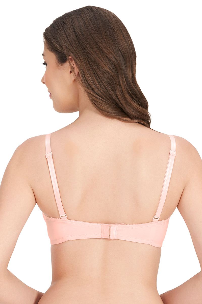 All Day Comfort Non-padded & Non-wired Bra - Impatiens-Pink