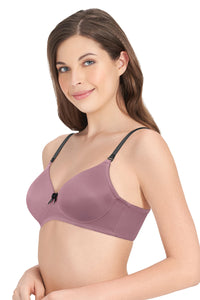 Smooth Dreams Padded Non-wired T-shirt Bra - Antique Rose thumbnail 2