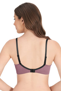 Smooth Dreams Padded Non-wired T-shirt Bra - Antique Rose thumbnail 3