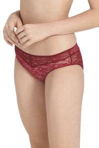 Eternal Bliss Beautiful Dreamer Lace Bikini Panty - Henna thumbnail 3
