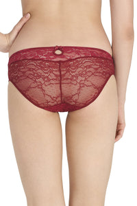 Eternal Bliss Beautiful Dreamer Lace Bikini Panty - Henna thumbnail 4