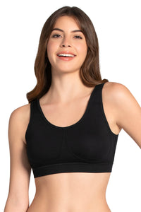 All Day at Home Bra - Black - color option