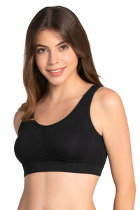 All Day at Home Bra - Black thumbnail 2
