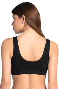All Day at Home Bra - Black thumbnail 3