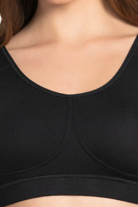All Day at Home Bra - Black thumbnail 5
