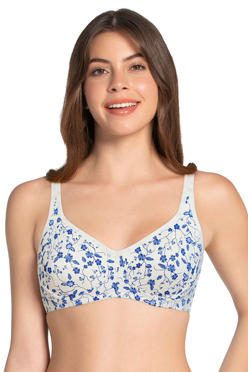 Cool Contour Non-padded Non-wired Support Bra - Pearled Ivory Pr