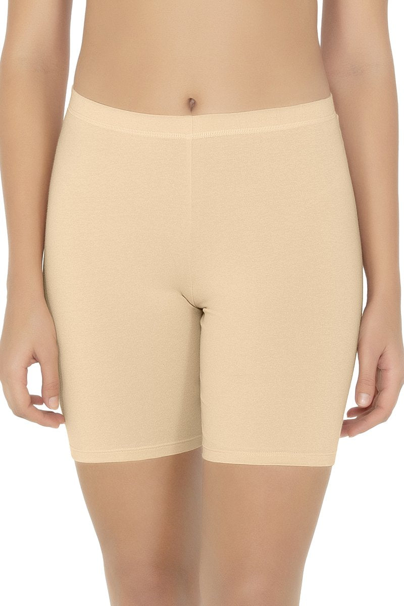 nude shorts for under dresses INNERSY Women's Slip Shorts for Under Dresses High Waisted Shorts 3-Pack (XL, Nude)