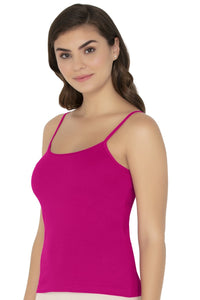 Cotton Camisole - Fuchsia thumbnail 2