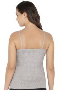 Cotton Camisole - Grey Melange thumbnail 3