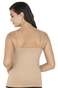 Cotton Camisole - Nude thumbnail 3