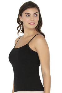 Cotton Camisole - Black thumbnail 2