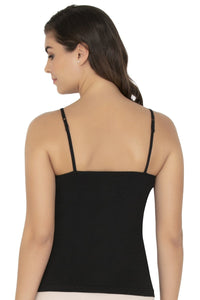 Cotton Camisole - Black thumbnail 3