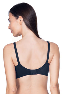 Minimiser Non-Padded Non-Wired Bra - Black thumbnail 2