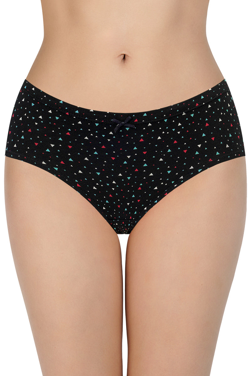 Printed Mid Rise Hipster (Pack of 3) - Image 4 of 7