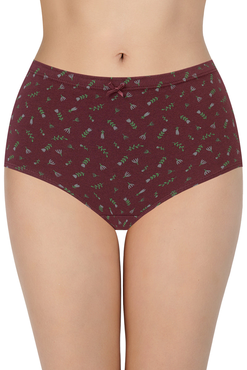 Printed High Rise Full Brief (Pack of 3) - Image 2 of 7