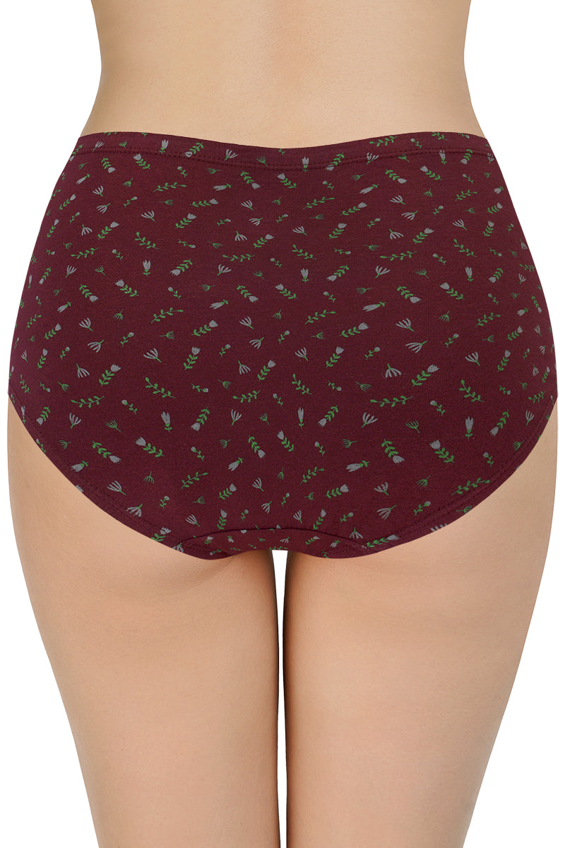 Printed High Rise Full Brief (Pack of 3) - Image 3 of 7