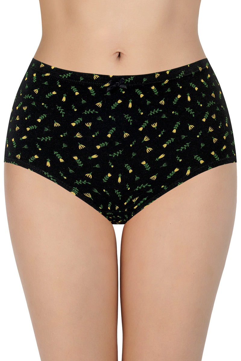 Printed High Rise Full Brief (Pack of 3) - Image 2 of 7