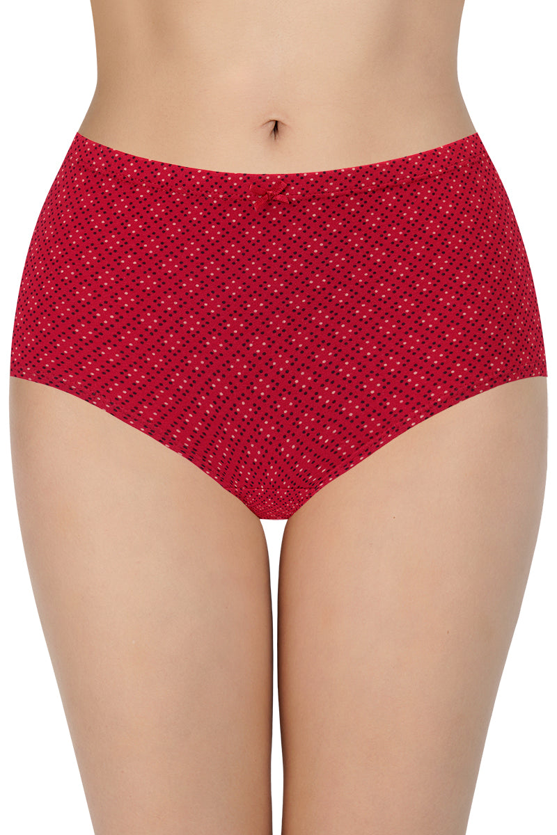 Printed High Rise Full Brief (Pack of 3) - Image 6 of 7