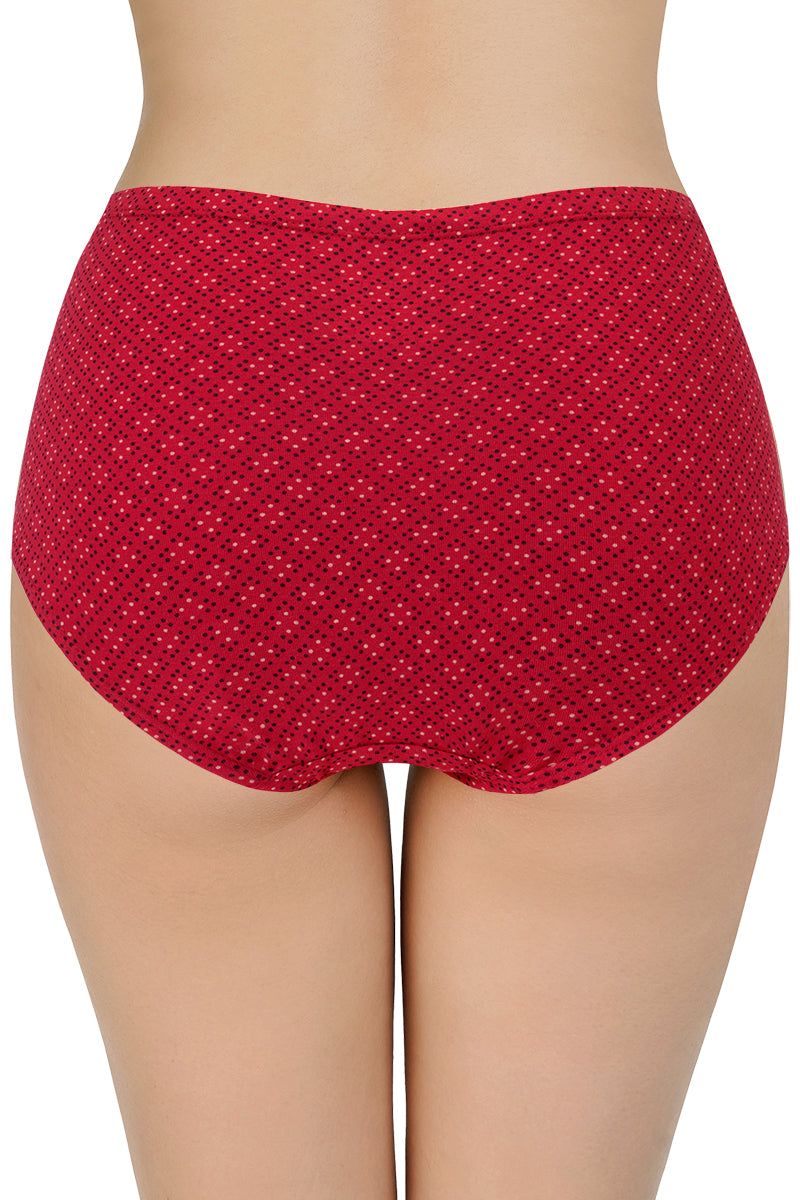 Printed High Rise Full Brief (Pack of 3) - Image 7 of 7