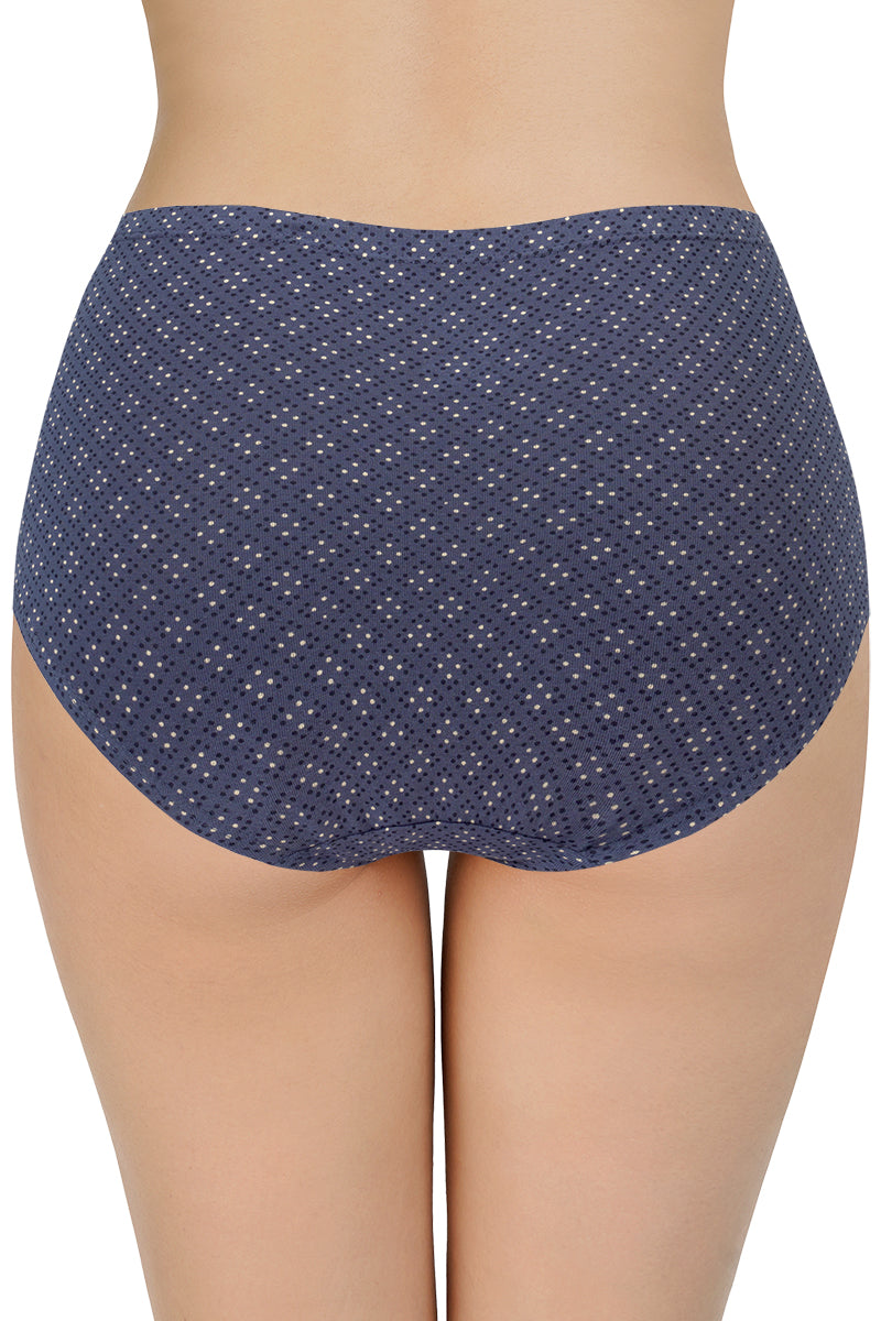 Printed High Rise Full Brief (Pack of 3) - Image 7 of 7