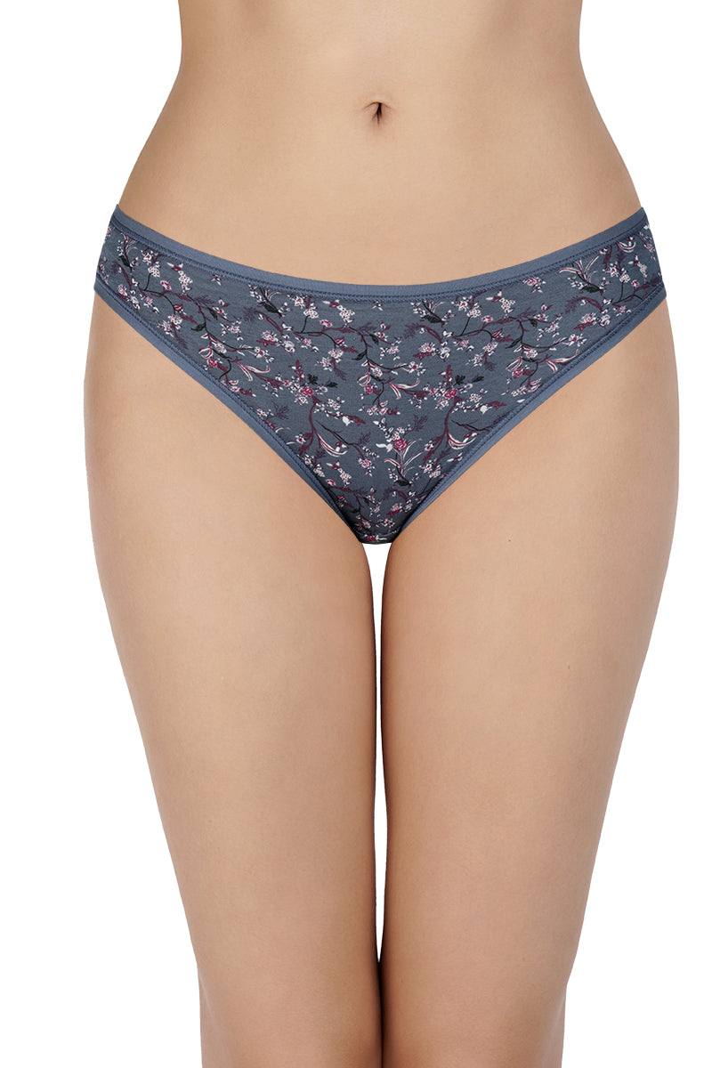 Assorted Low Rise Bikini (Pack of 5) - Purple Pr