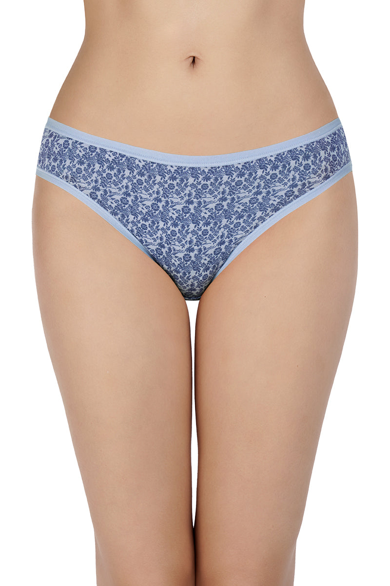 Assorted Low Rise Bikini (Pack of 5) - Indigo Pr - Image 2 of 8