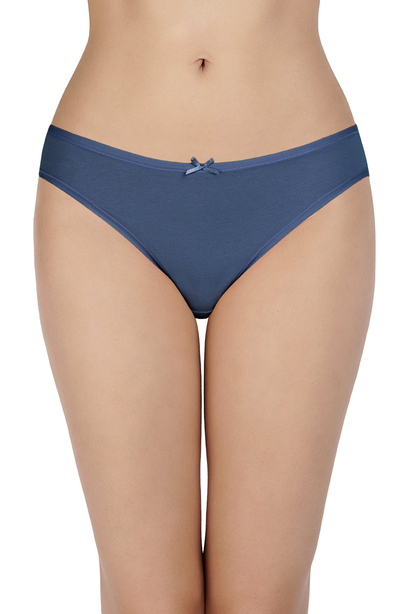 Assorted Low Rise Bikini (Pack of 5) - Indigo Pr