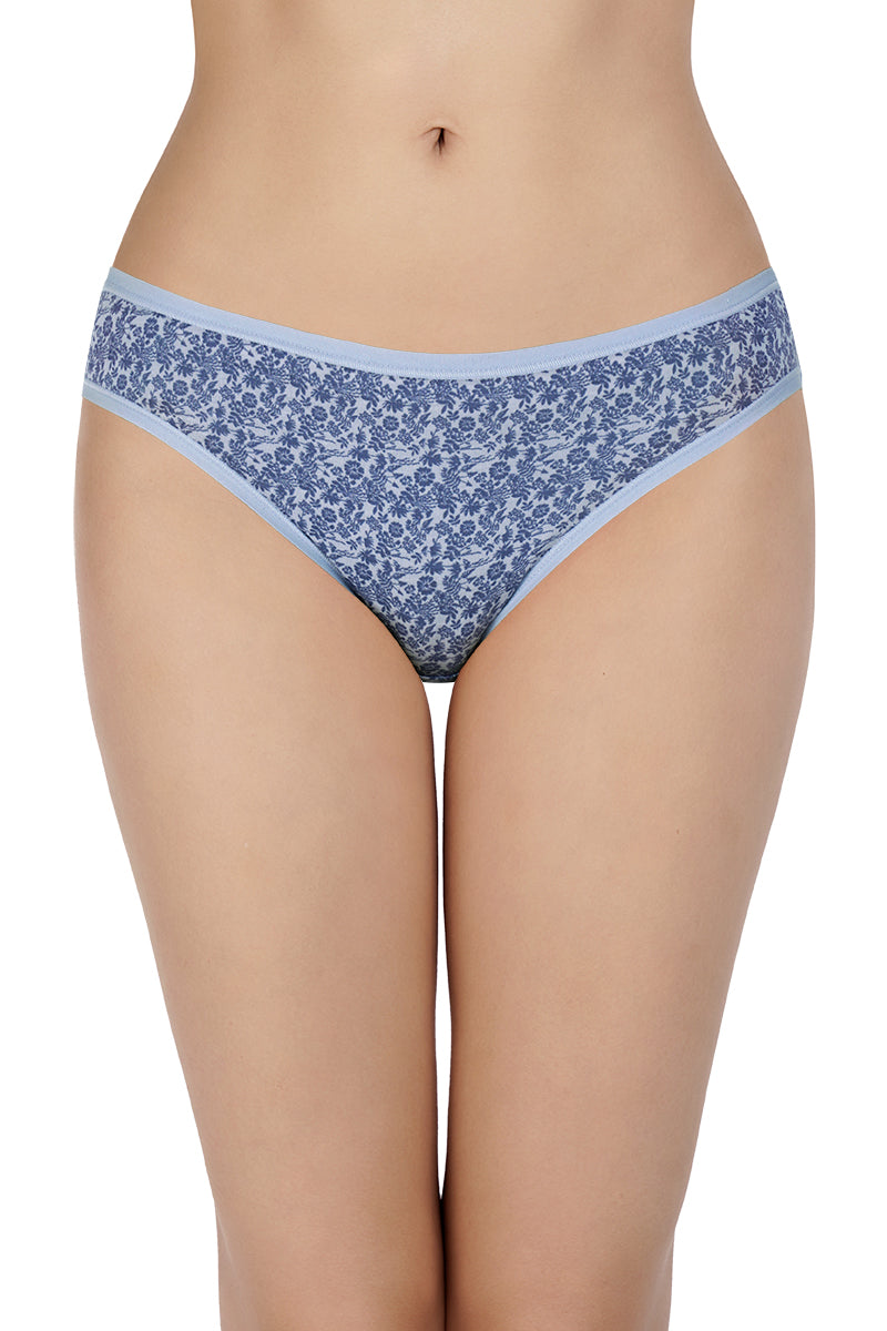 Assorted Low Rise Bikini (Pack of 5) - Indigo Pr