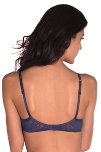 Floral Romance Padded Wired Bra - Blue Bell thumbnail 2