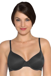 Smooth Move Padded Wired T-Shirt Bra - Black thumbnail 1