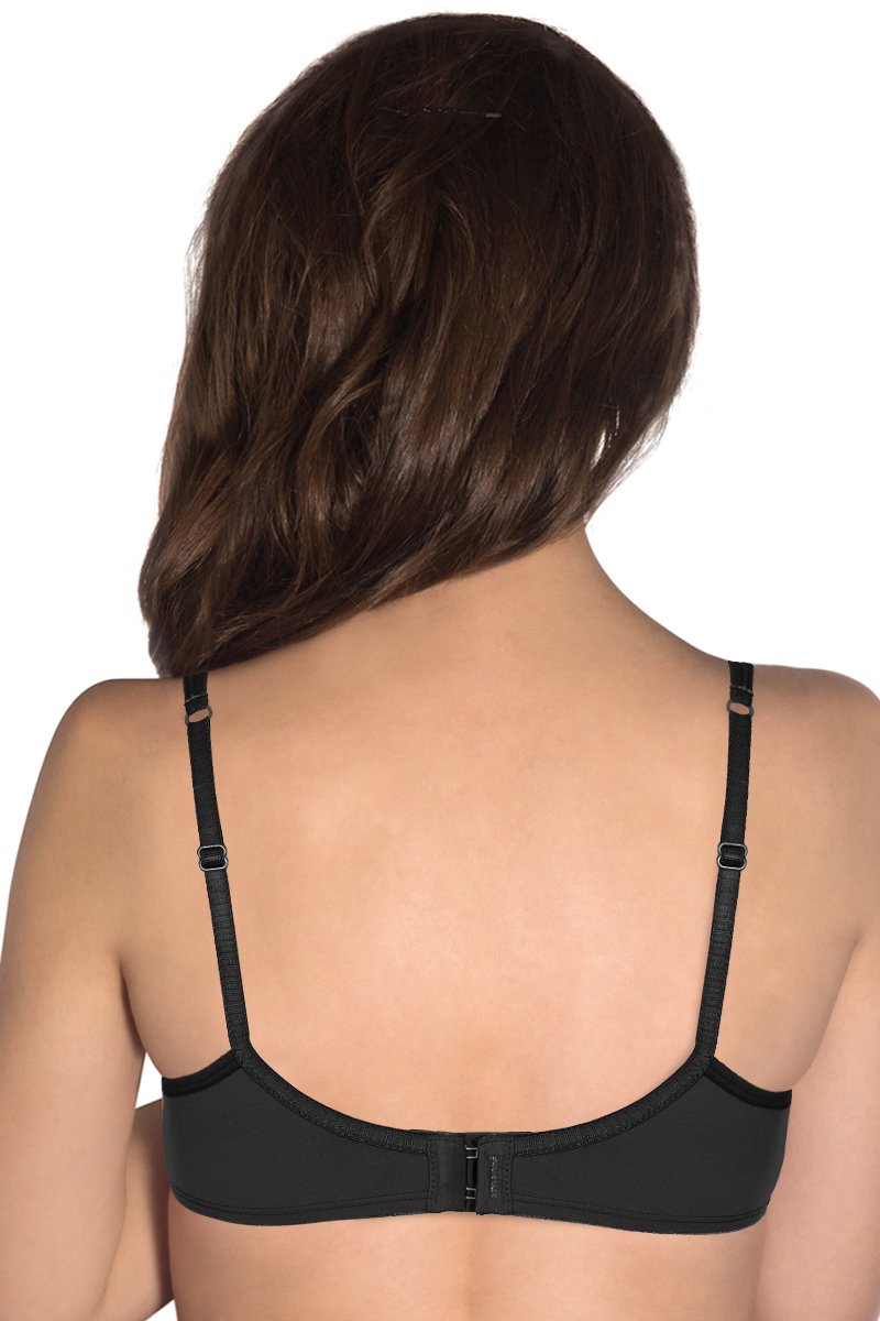 Smooth Move Padded Wired T-Shirt Bra - Black