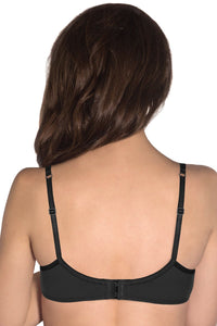 Smooth Move Padded Wired T-Shirt Bra - Black thumbnail 2