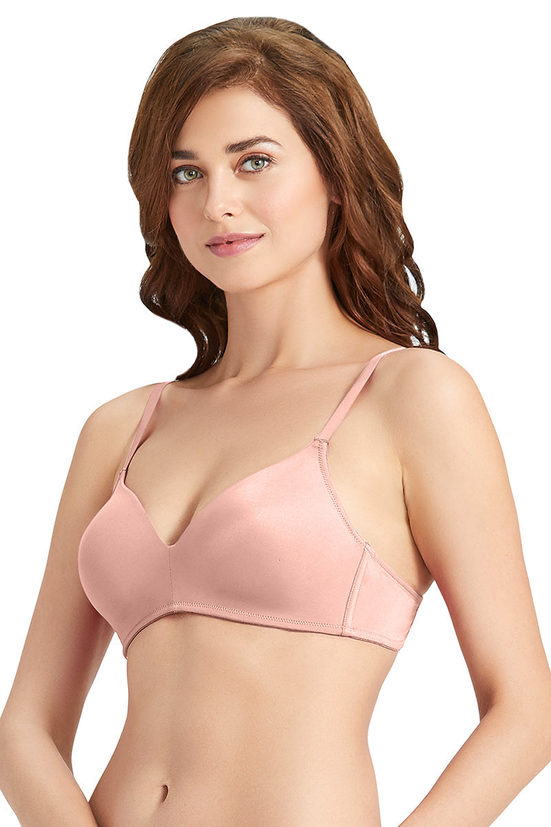 Sculpt Padded Wired Mauve Everyday Bra - Pale Mauve