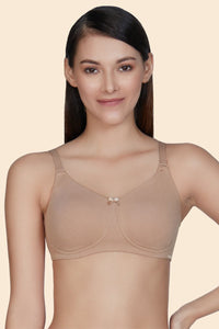Essential Comfort Non-Padded Non-Wired Bra - White thumbnail 6