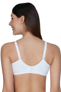 Essential Comfort Non-Padded Non-Wired Bra - White thumbnail 3