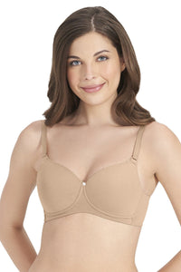 Essential Padded Wirefree Bra - Sandalwood thumbnail 2