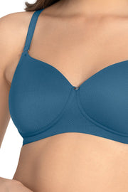 Stay Cool - Padded Non-Wired Cooling Bra - Blue Heaven