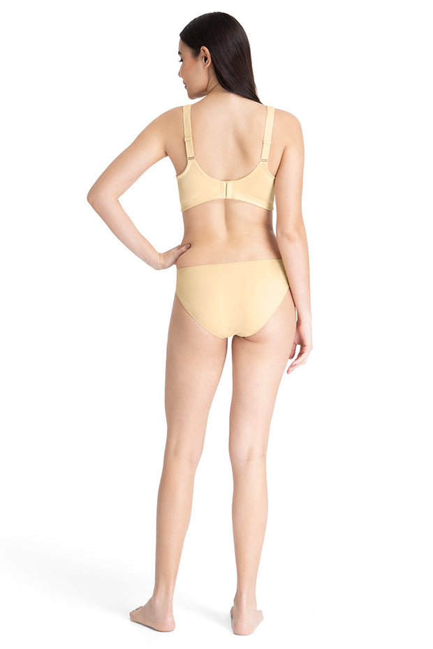 Ultra Support Non-padded Non-wired Bra - Winter Wheat