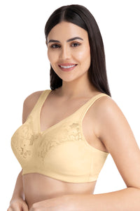 Ultra Support Non-padded Non-wired Bra - Winter Wheat thumbnail 2