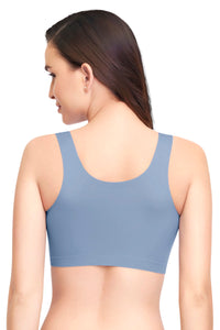 Skins Scoop Neck Bra - Tempest thumbnail 2