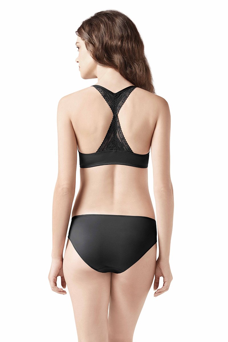 Chic Crochet Padded Wired Racerback Bra