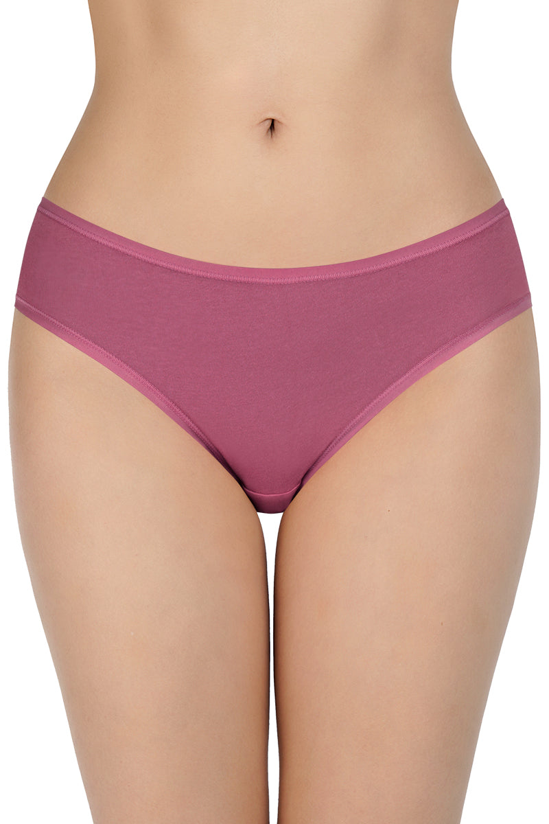 Low Rise Solid Bikini Panties (Pack of 3)