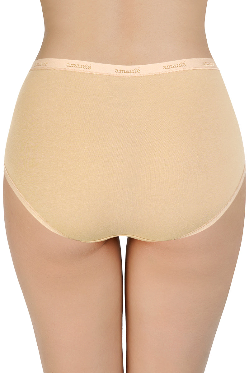 High Rise Solid Full Brief Panties (Pack of 3) - Image 5 of 7