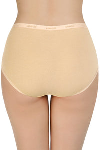High Rise Solid Full Brief Panties (Pack of 3) thumbnail 5