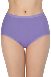 High Rise Solid Full Brief Panties (Pack of 3) thumbnail 4