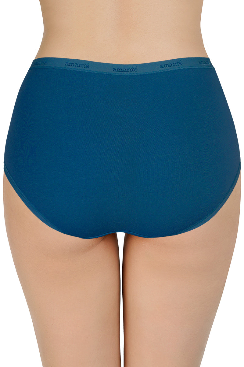 High Rise Solid Full Brief Panties (Pack of 3) - Image 7 of 7