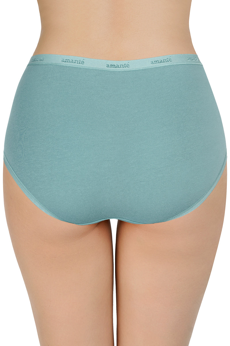 High Rise Solid Full Brief Panties (Pack of 3) - Image 5 of 7