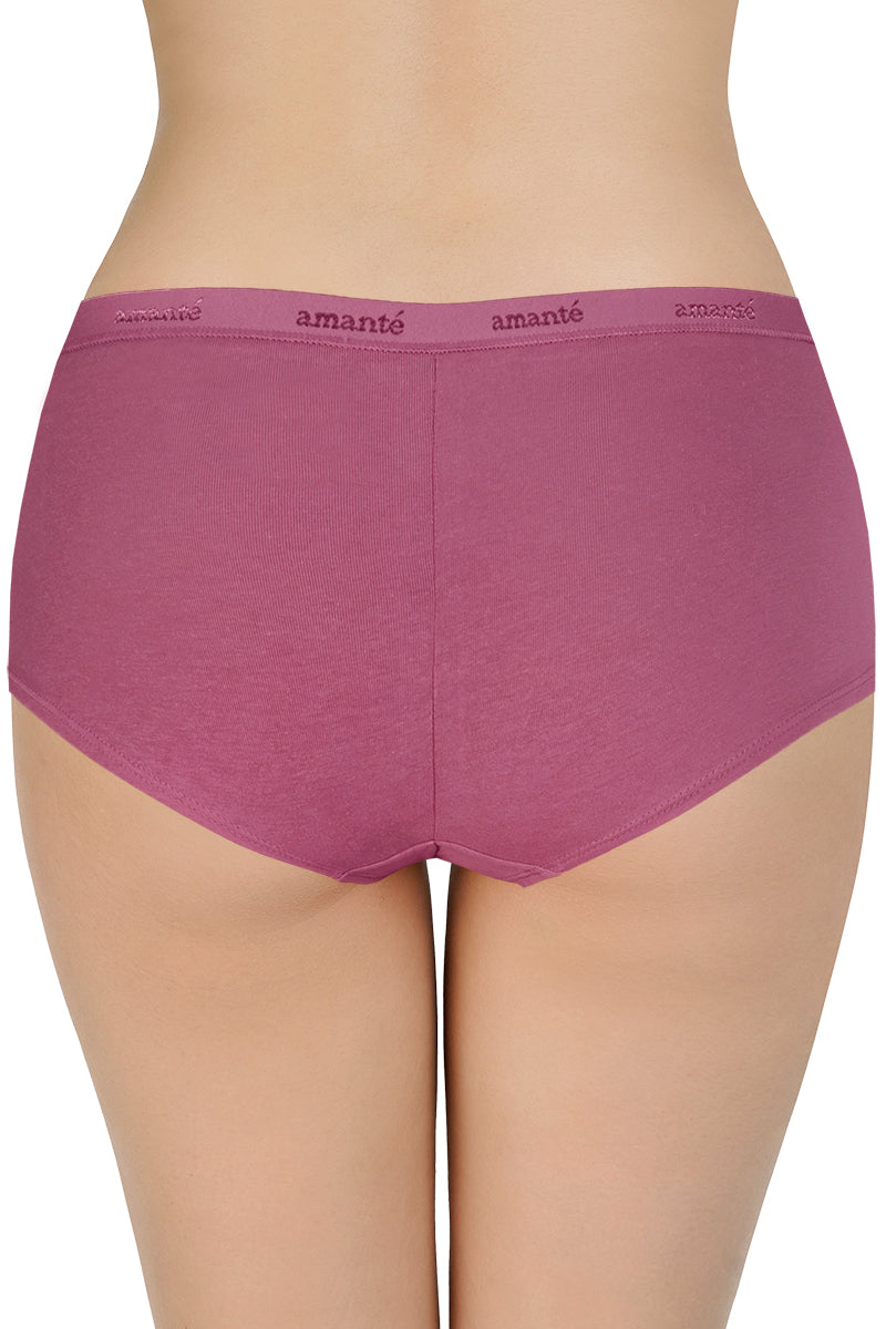 Low Rise Solid Boyshort Panties (Pack of 2) - Image 3 of 5