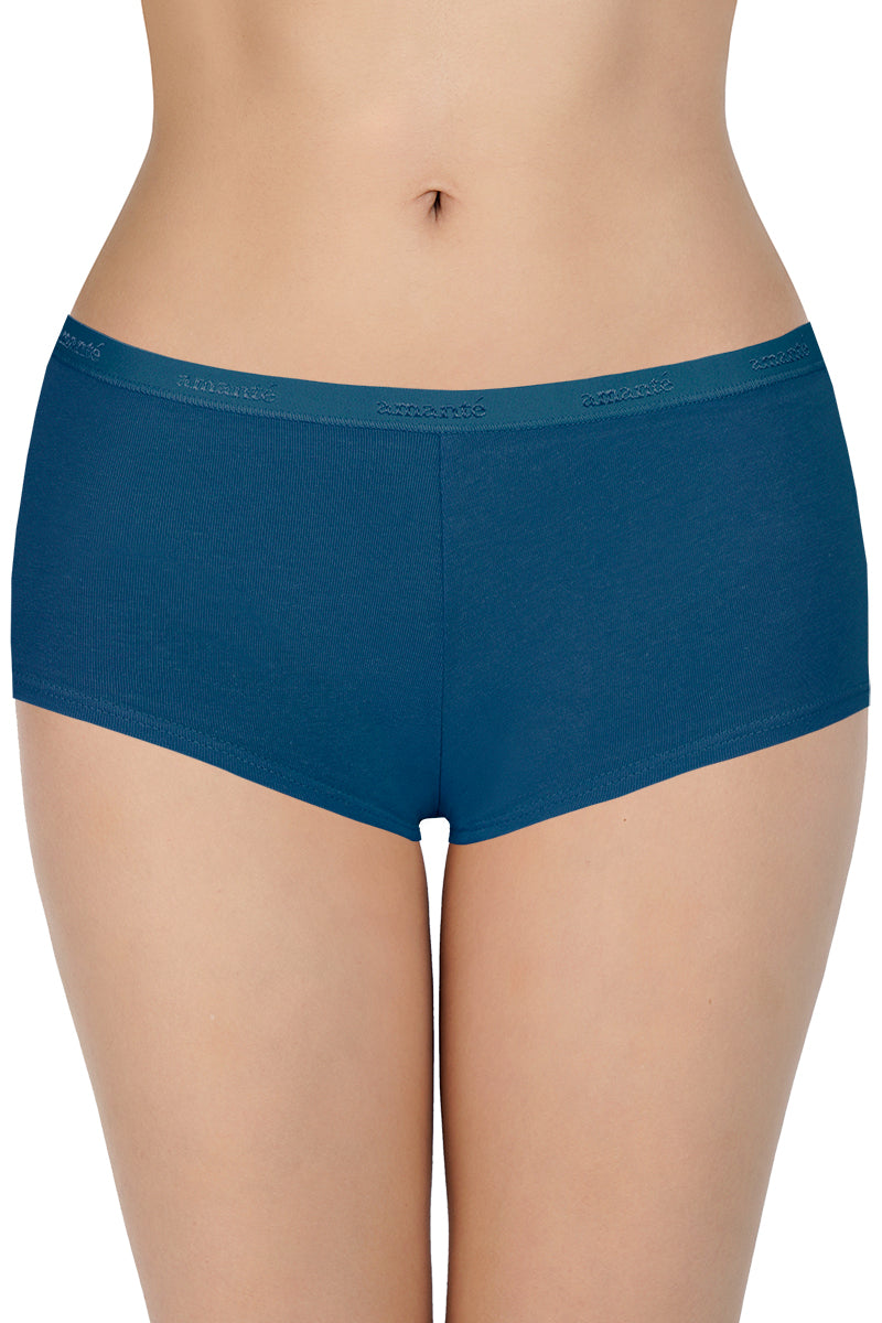 Low Rise Solid Boyshort Panties (Pack of 2) - Image 4 of 5